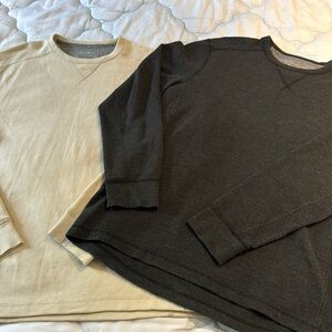 Eddie Bauer Long Sleeve Thermal Tees